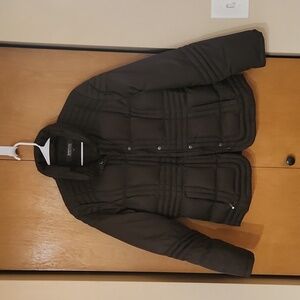 Kenneth Cole Reaction brown puffer jacket